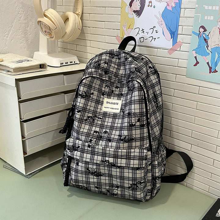 Floral Lace Patterned Backpack