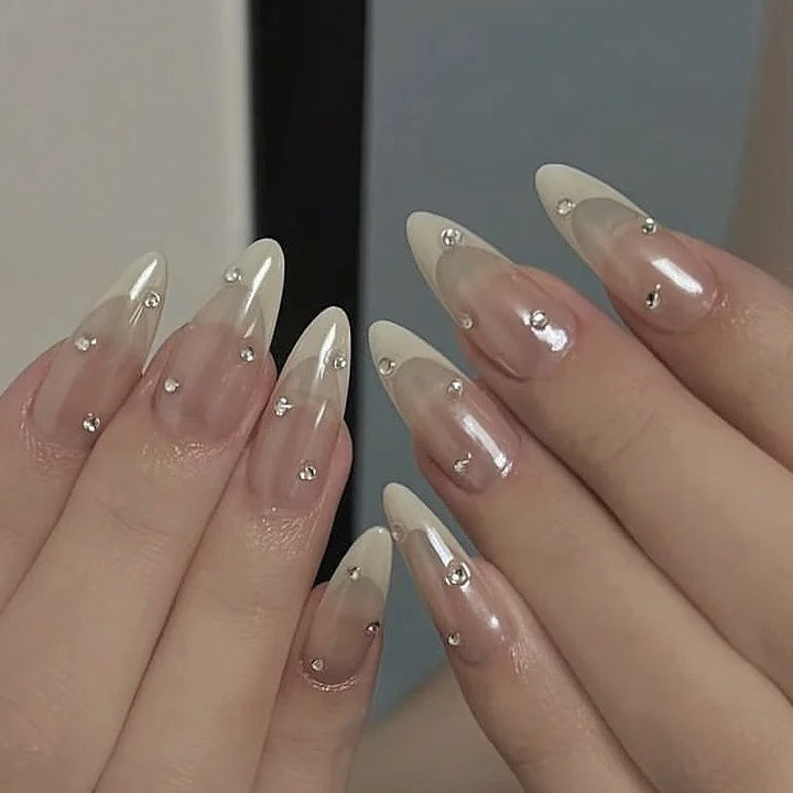 Elegant Decorative Press-On Nail Set Stornfield