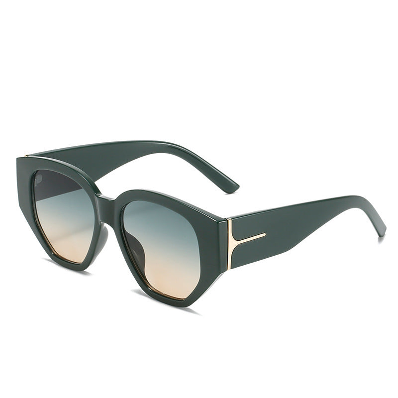 Fashionable Cat-Eye Sunglasses with Unique Geometric Frame Stornfield