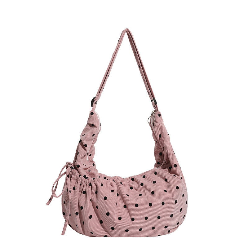 Polka Dot Shoulder Bag