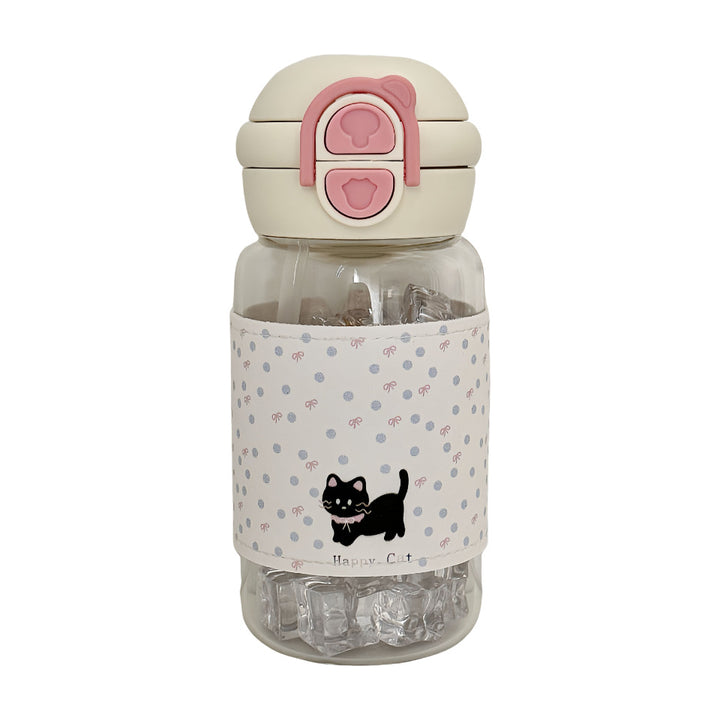 Women's water bottle with creative design and integrated straw Stornfield
