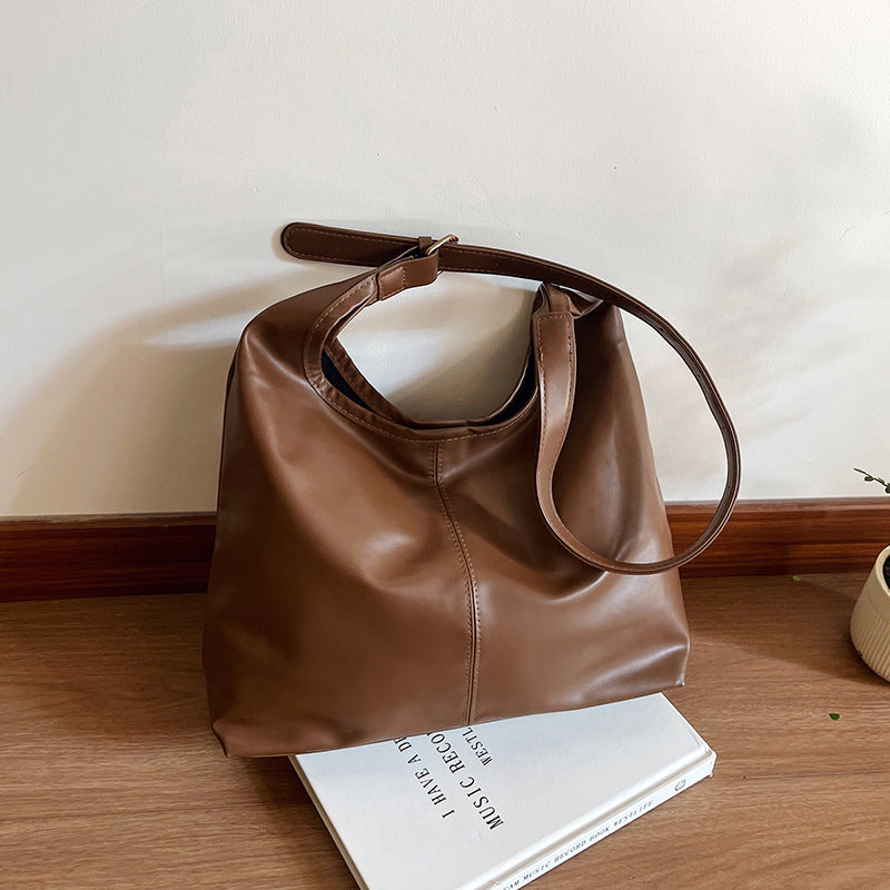 WoSpacious Soft Leather Hobo Bag Stornfield