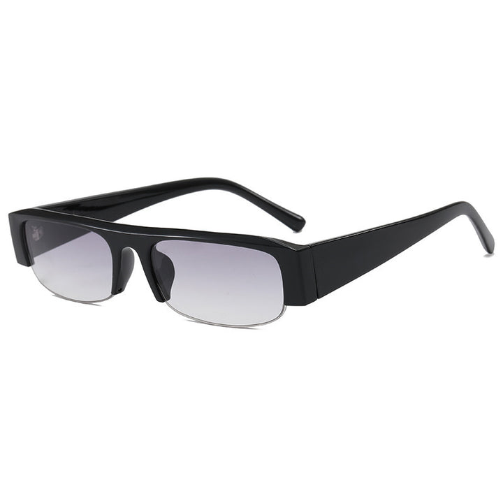 Contemporary Retro-Inspired Flat Lens Sunglasses Stornfield