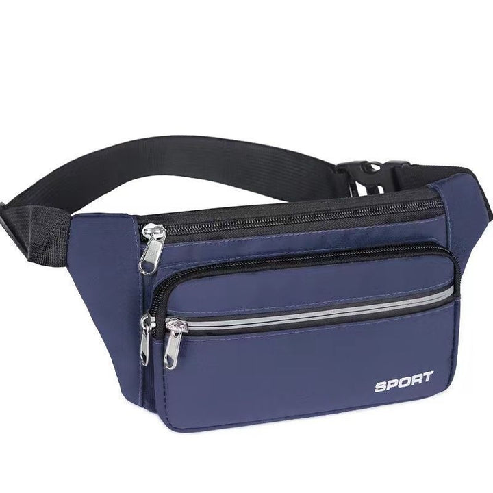 Sporty Waist Bag With Multiple Compartments Stornfield