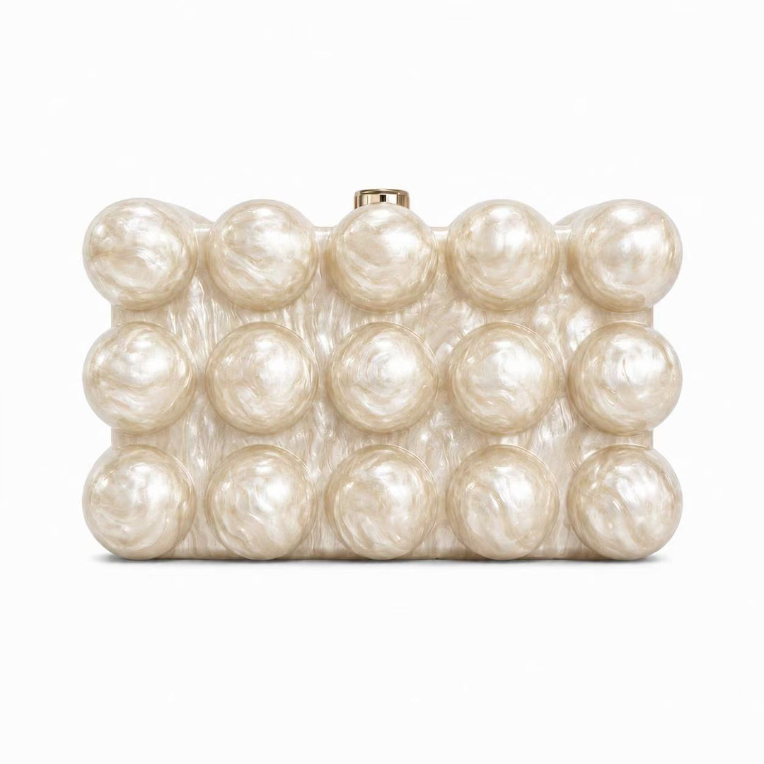 Contemporary Sculptural Acrylic Clutch