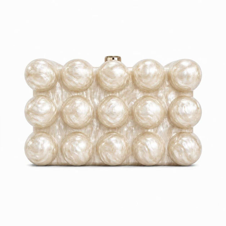 Contemporary Sculptural Acrylic Clutch