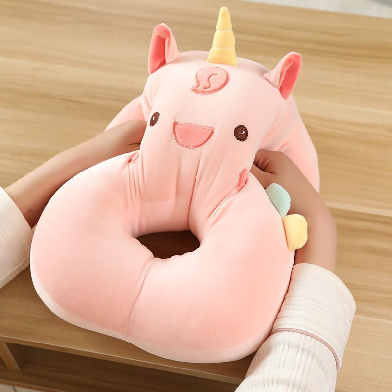 ergonomic neck support pillow with animal ears Stornfield