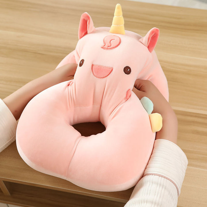 ergonomic neck support pillow with animal ears Stornfield