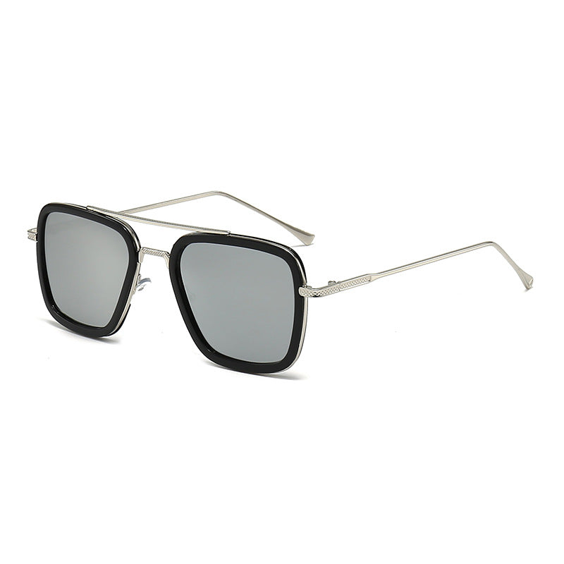 Women's stylish square sunglasses with metallic details Stornfield