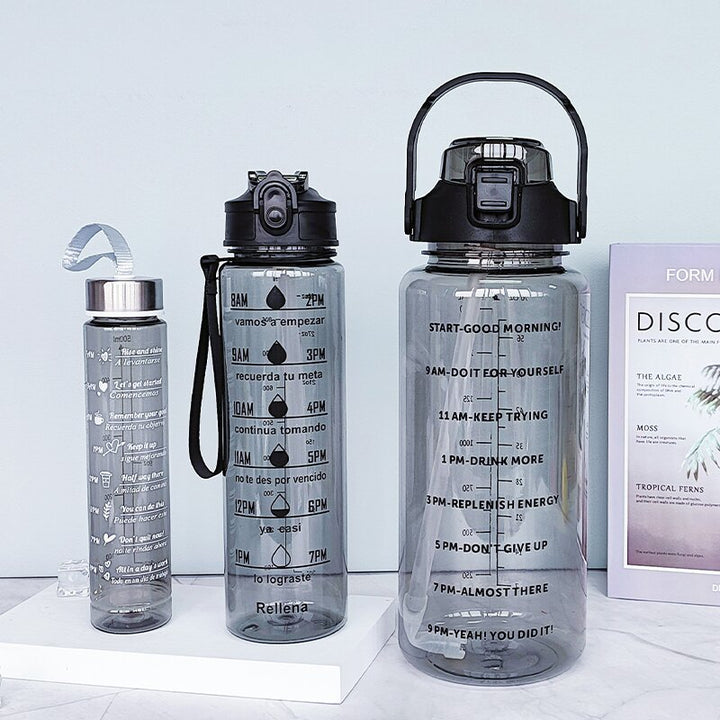 Women's Water Bottle with Motivational Print Stornfield