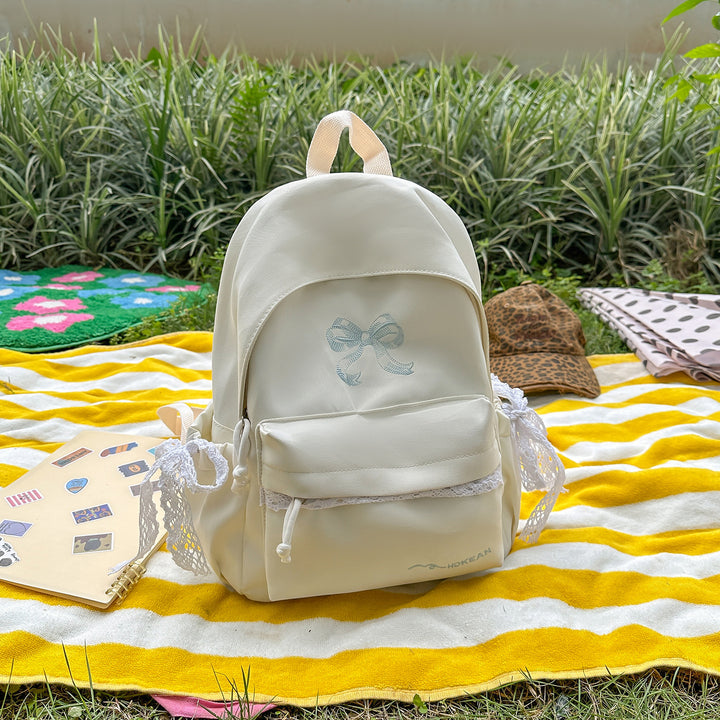 Charming Bow-Embellished Backpack Stornfield
