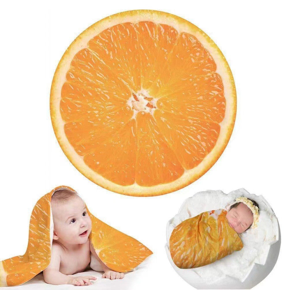 Pizza-Themed Baby Swaddle
