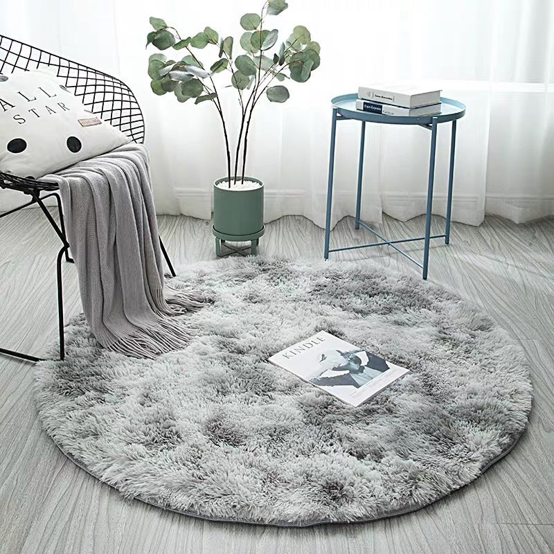 Round Soft Plush Area Rug