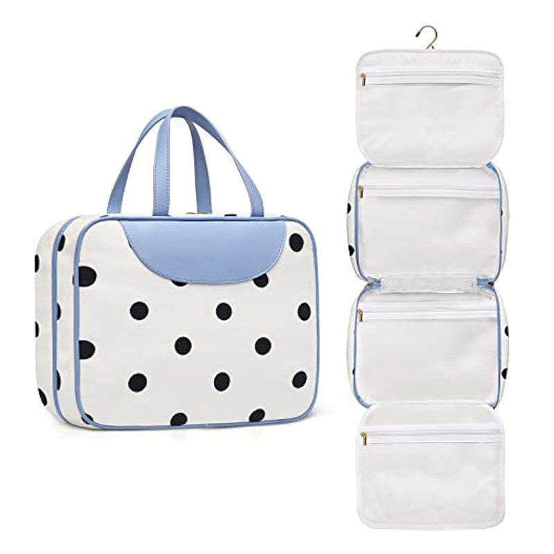 Versatile cosmetic organizer bag with detachable compartment Stornfield