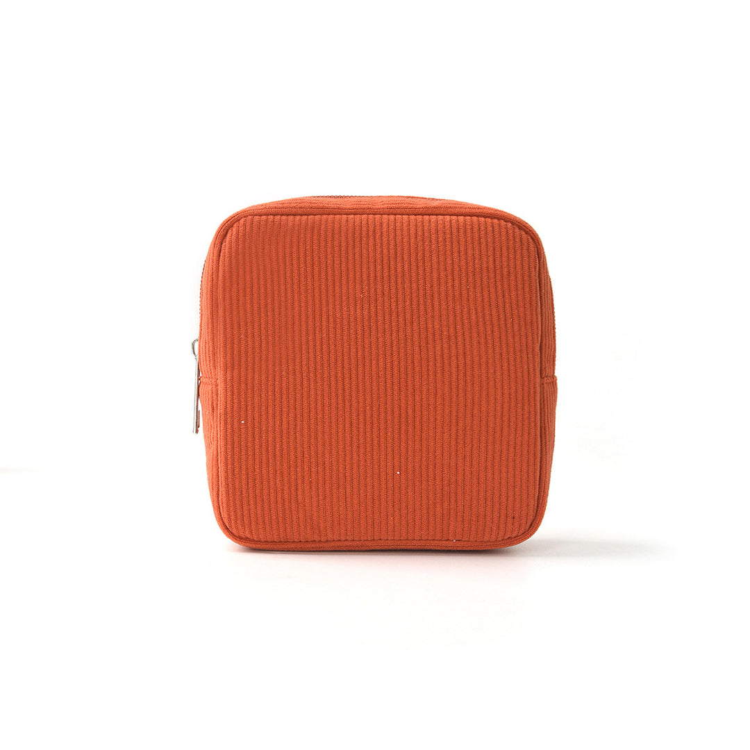 Cosmetic storage bag with structured surface Stornfield