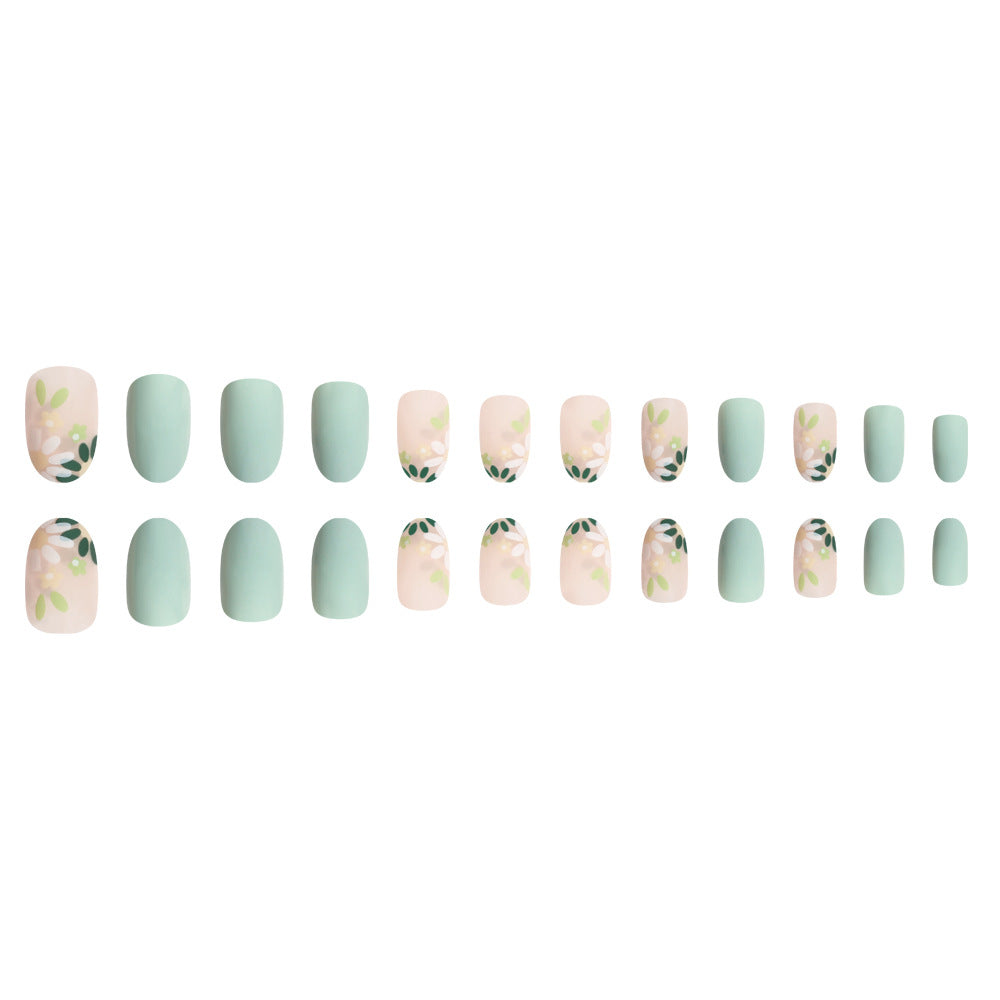 Press-On Floral Nail Art Set Stornfield