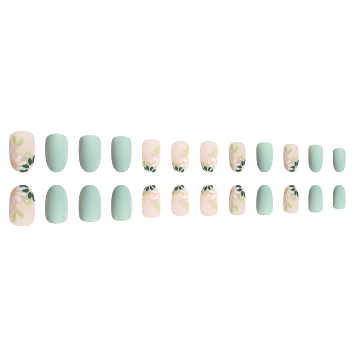 Press-On Floral Nail Art Set Stornfield