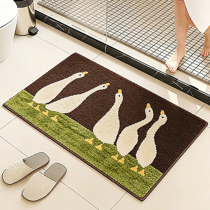 Cat-Themed Welcome Mat