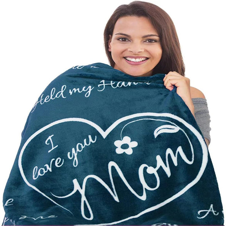 Heartwarming Message Fleece Blanket