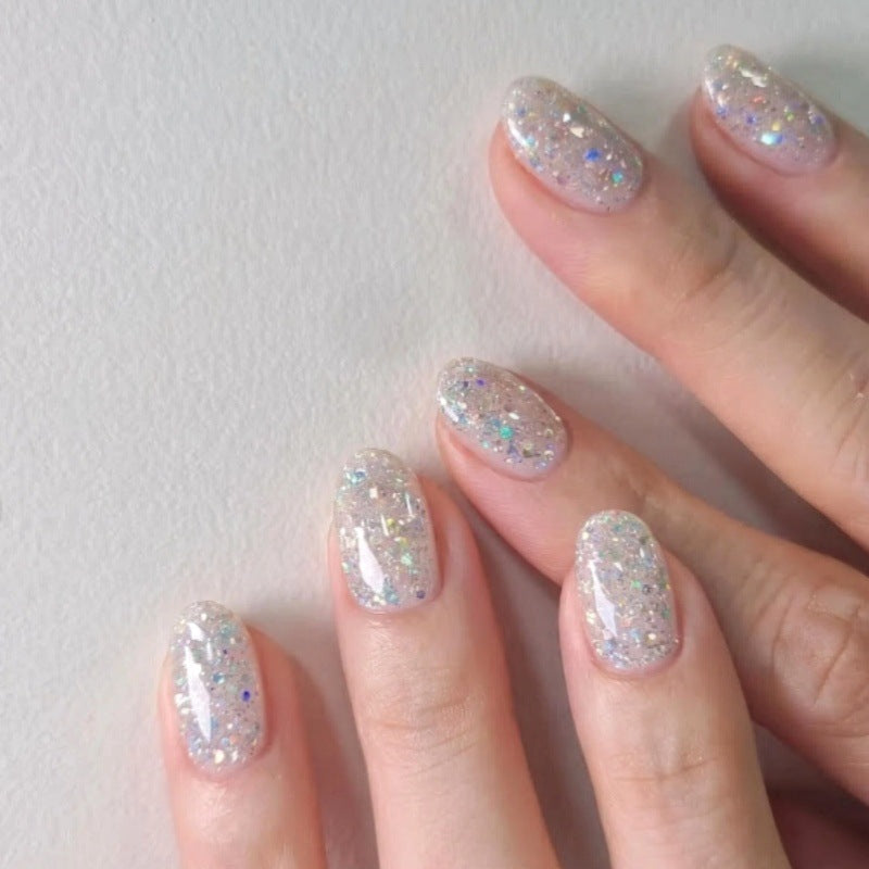 Glamorous Glittering Press-On Nail Set Stornfield