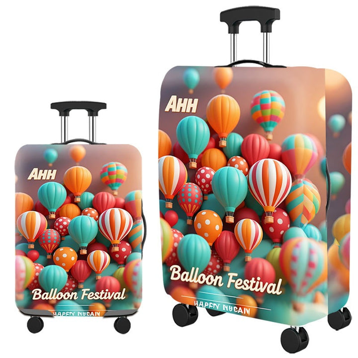 Artistic Cat-Themed Hard Shell Suitcase Stornfield