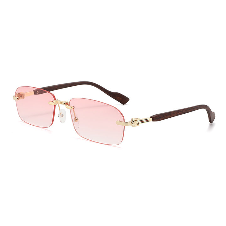 Men's Sleek Geometric Frame Sunglasses Stornfield