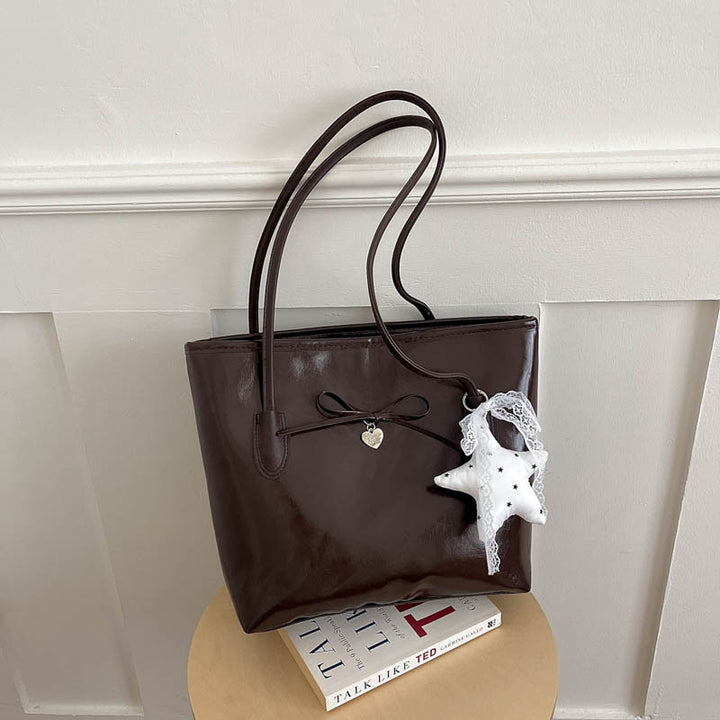 Elegant Decorative Bow Tote Bag