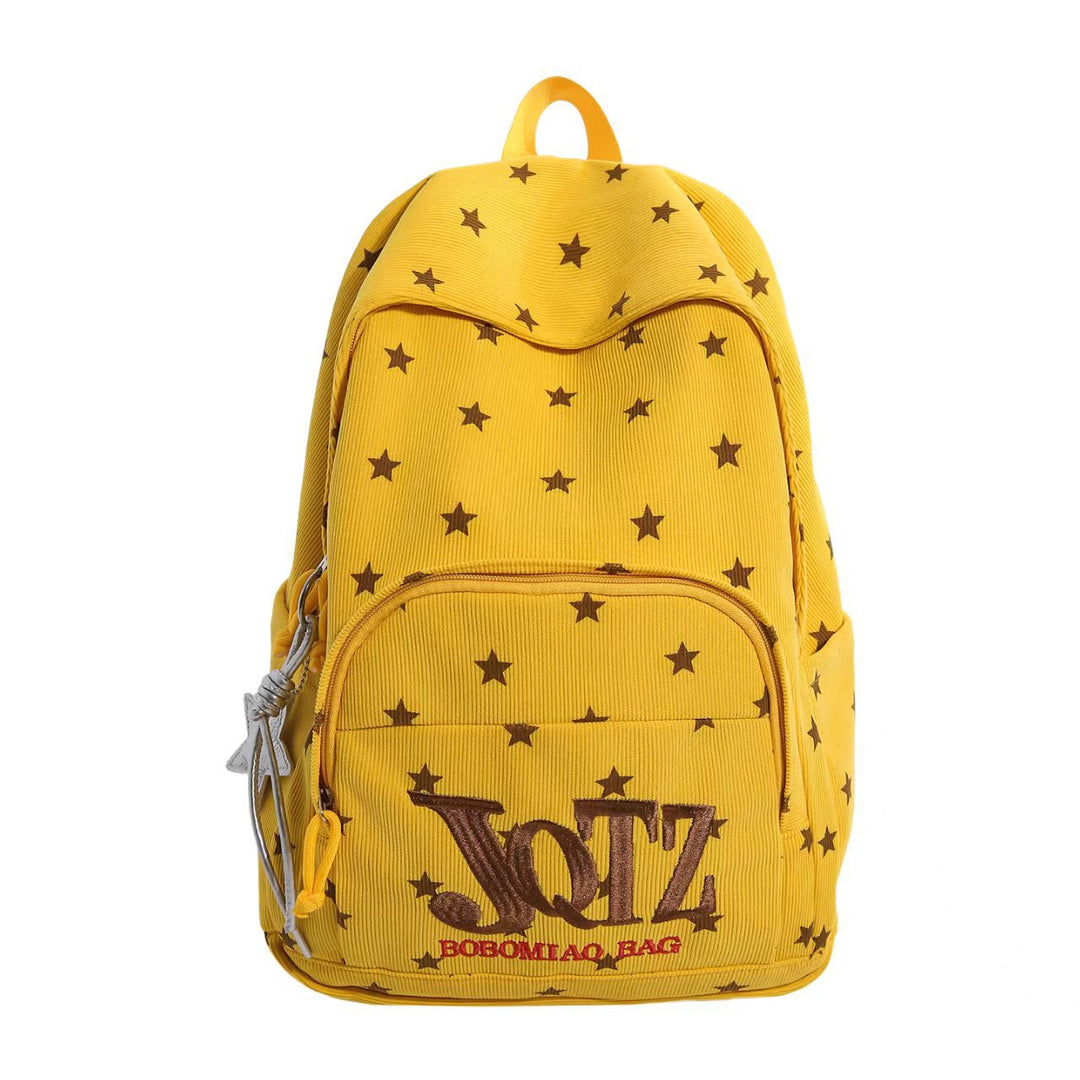 Lightweight Star-Patterned Backpack Stornfield