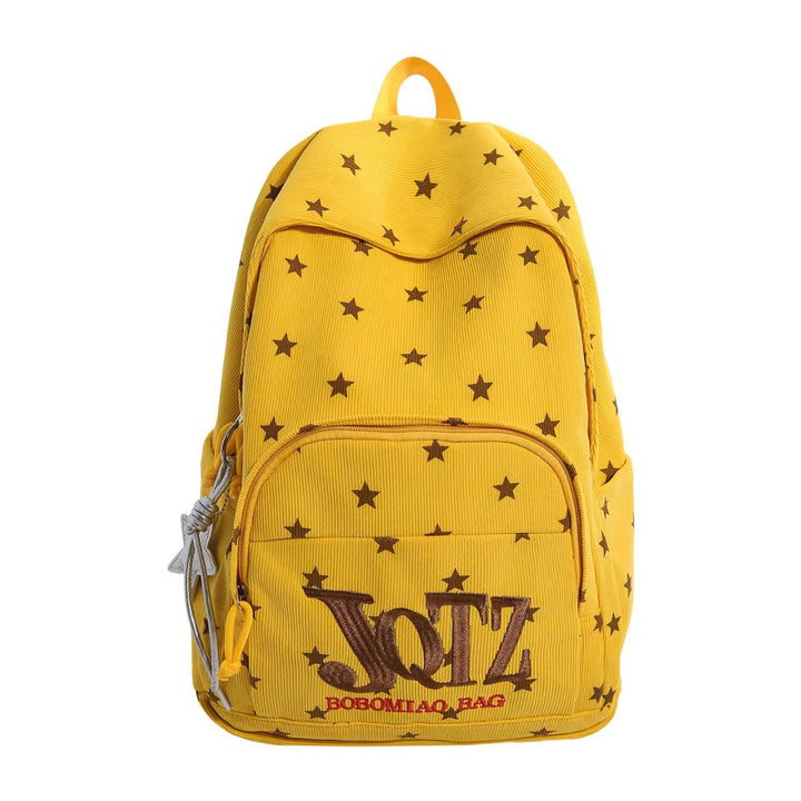 Lightweight Star-Patterned Backpack Stornfield