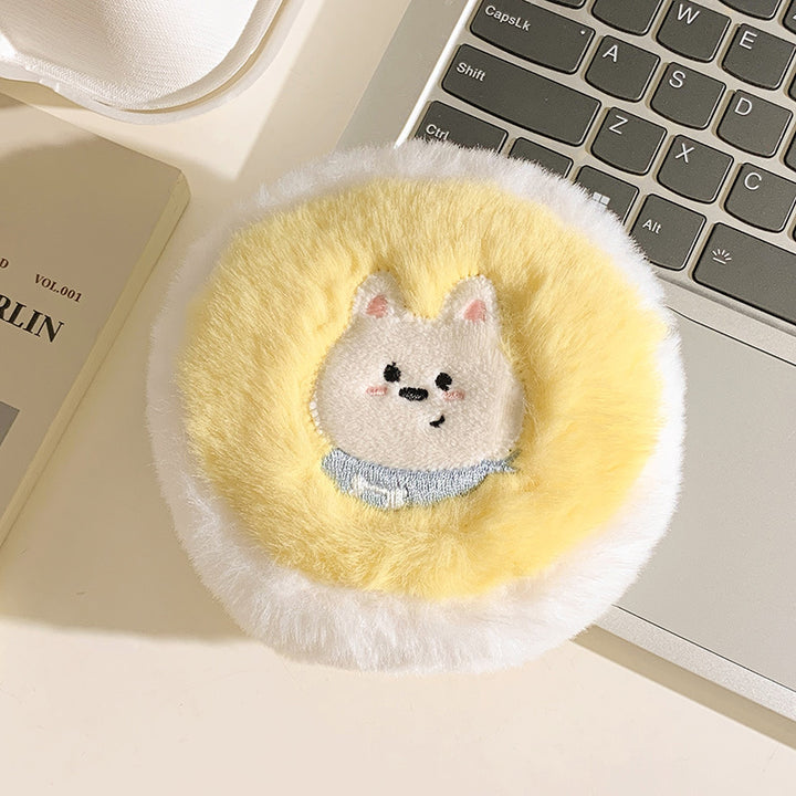 Fluffy animal motif cushion Stornfield