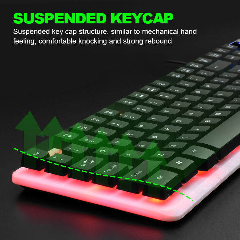 RGB Mechanical Gaming Keyboard with Customizable Backlighting Stornfield