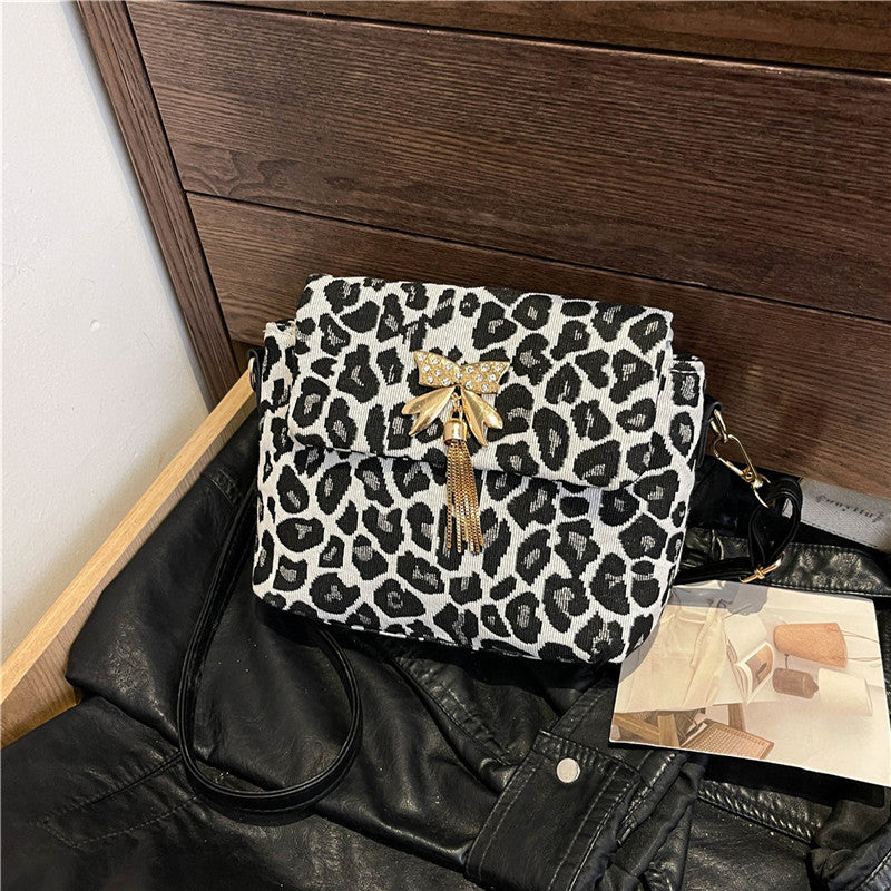 Chic Leopard Print Crossbody Bag Stornfield
