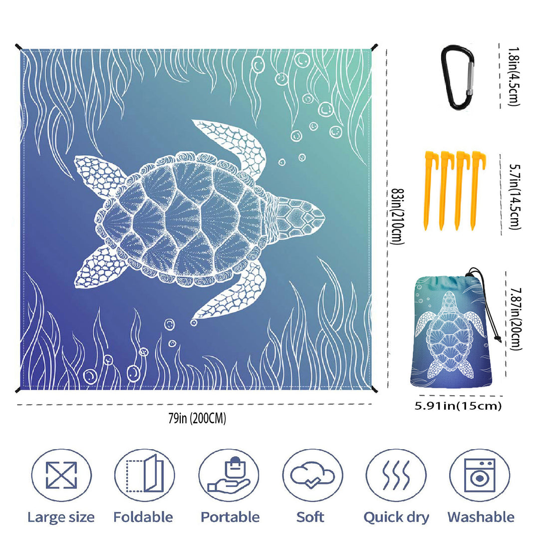 Large Outdoor Multi-Functional Picnic Blanket Stornfield