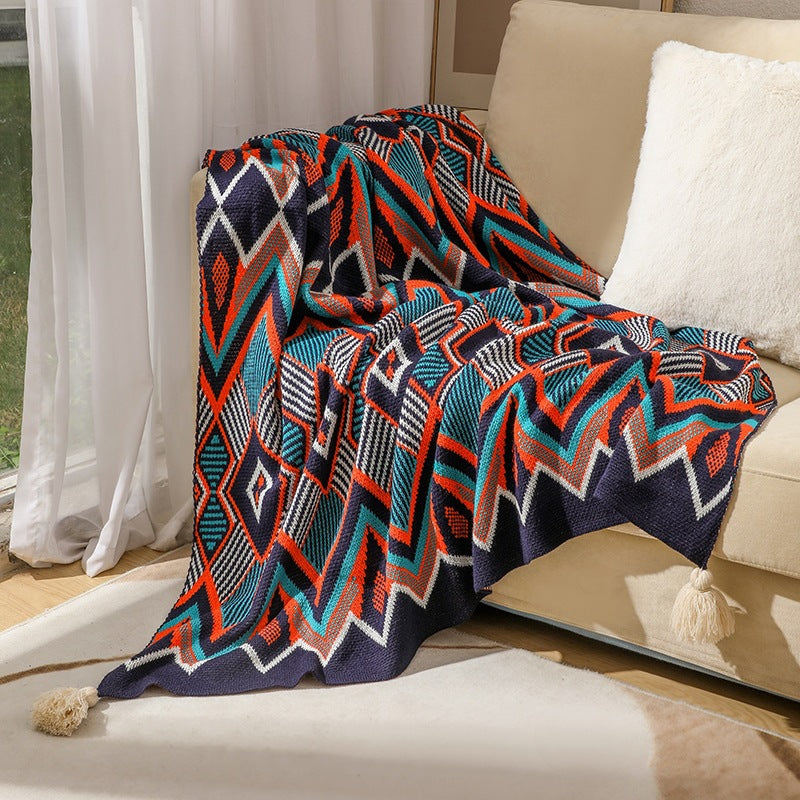 Patterned Throw Blanket