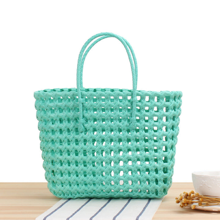 Handcrafted basket bag with unique structural design Stornfield
