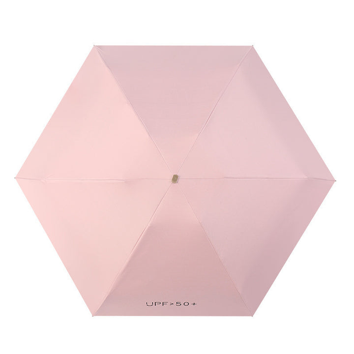 Women's compact UV protection folding umbrella with carrying bag Stornfield