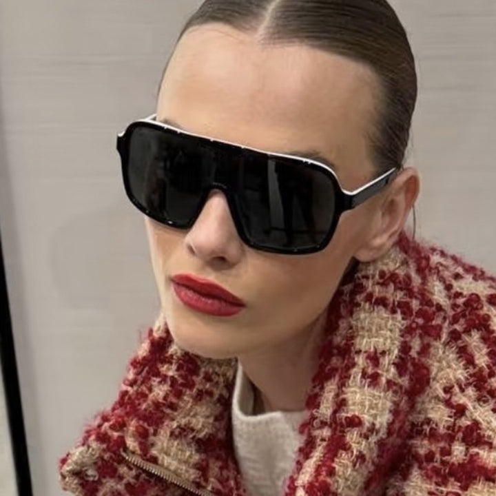 Women oversized sunglasses with wide frame Stornfield