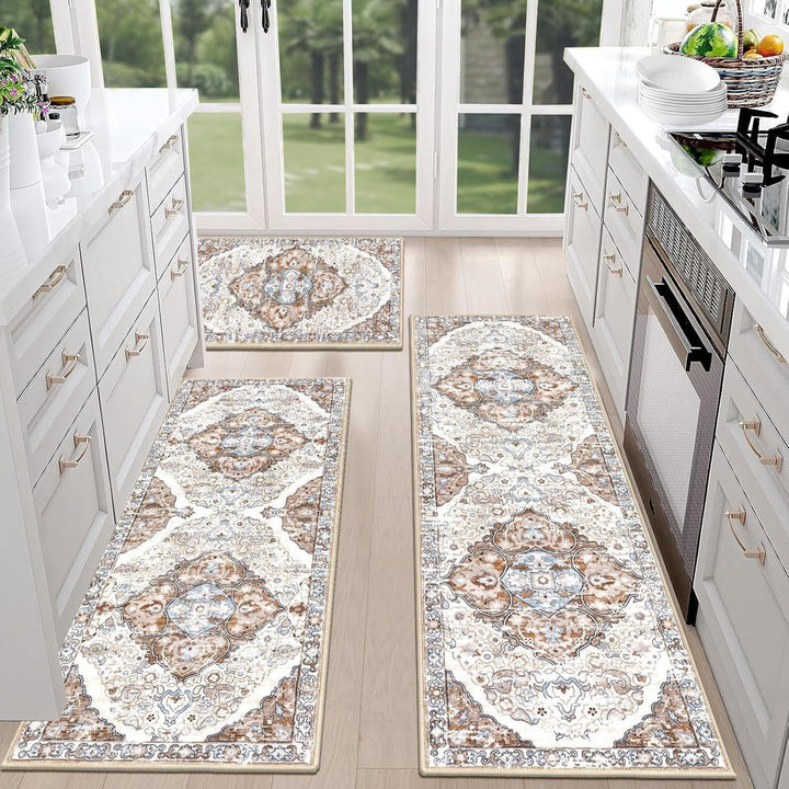 Luxurious Vintage-Inspired Kitchen Runner Mat Stornfield