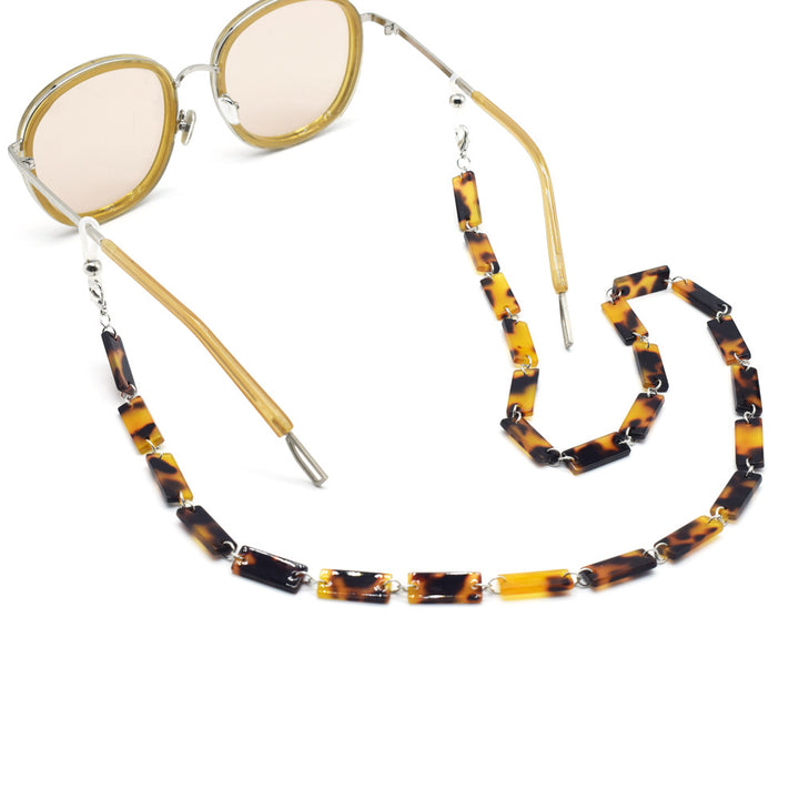 Stylish Tortoiseshell Pattern Eyewear Chain Stornfield