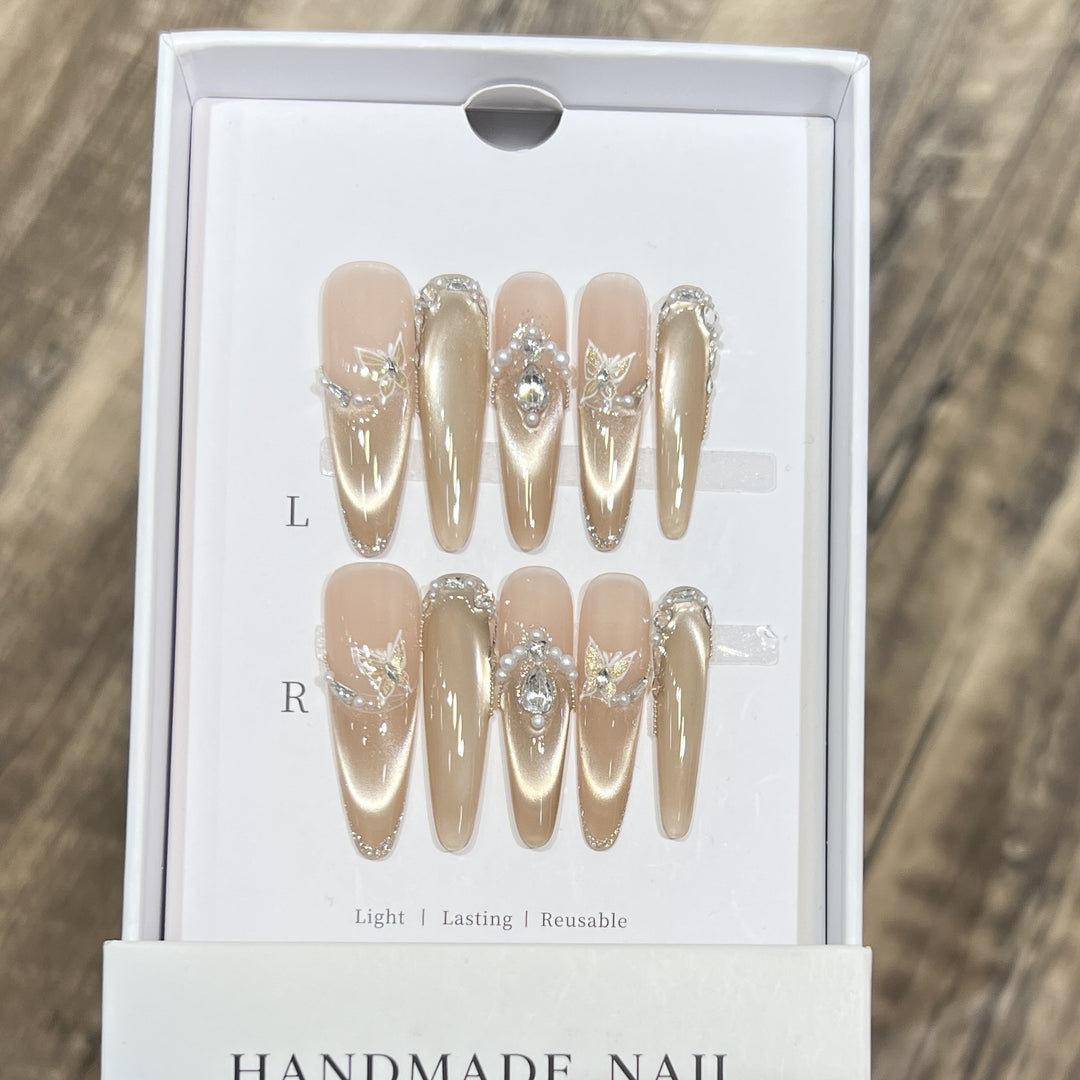 Artisan Press-On Nail Set Stornfield