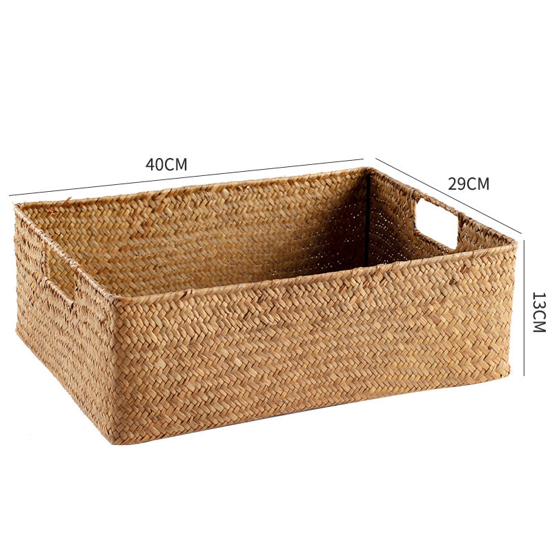 Natural Woven Storage Bin Stornfield