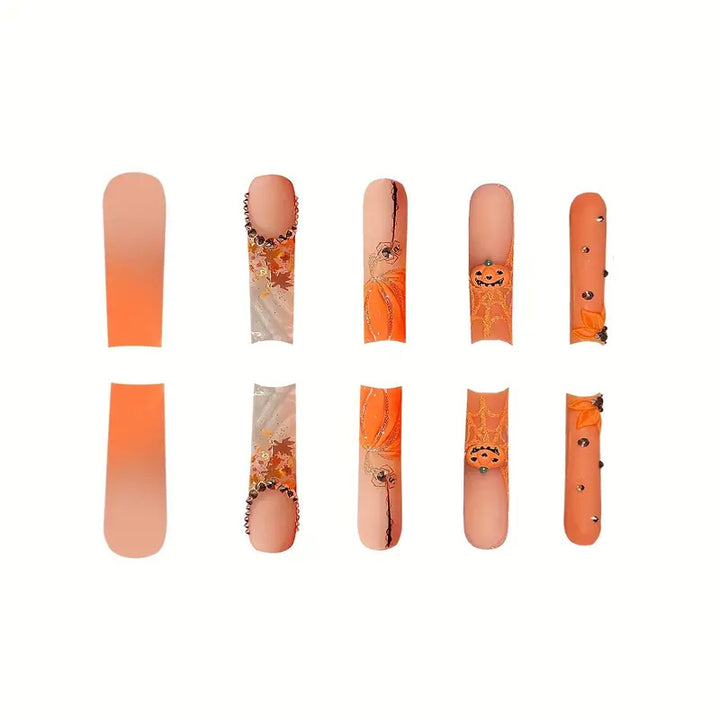Seasonal Themed Press-On Nail Art Set Stornfield