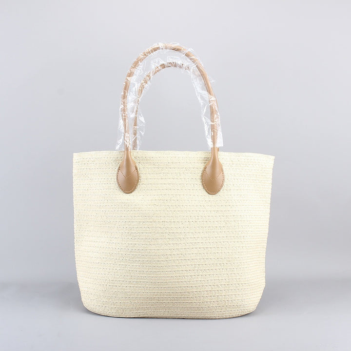 Shopping bag made of eco-friendly natural material with reinforced carrying handles Stornfield