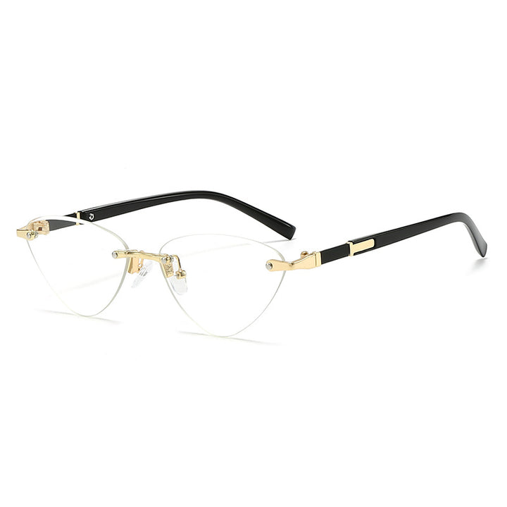 Ladies fashionable Cat-Eye sunglasses with elegant metal frame Stornfield