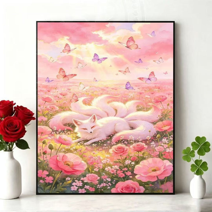 Dreamy Floral Fantasy Wall Art Stornfield