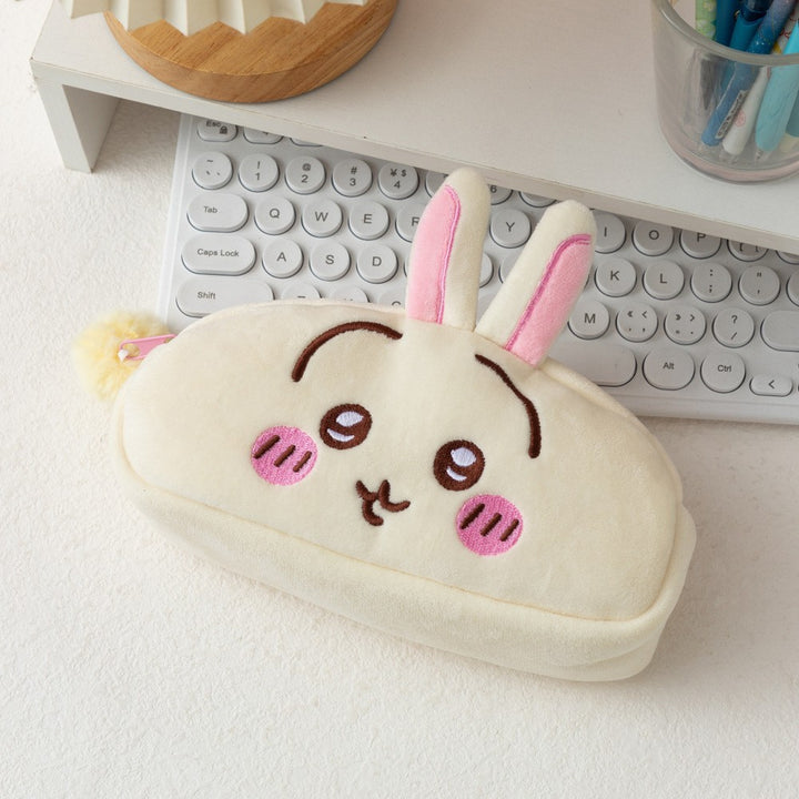 Plush Bunny-Shaped Pencil Case Stornfield
