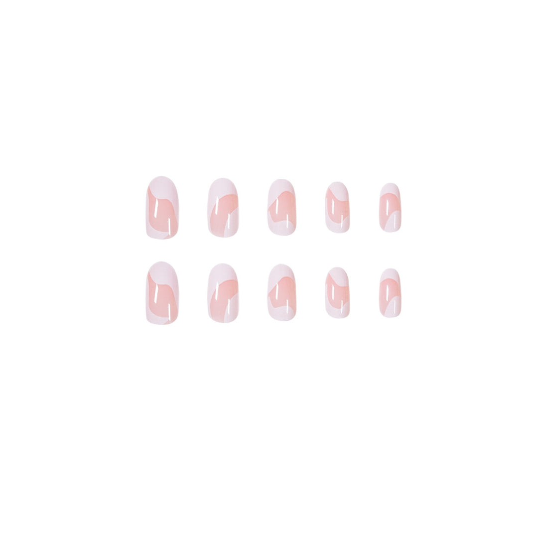 Artistic stiletto nails with elegant color structures Stornfield