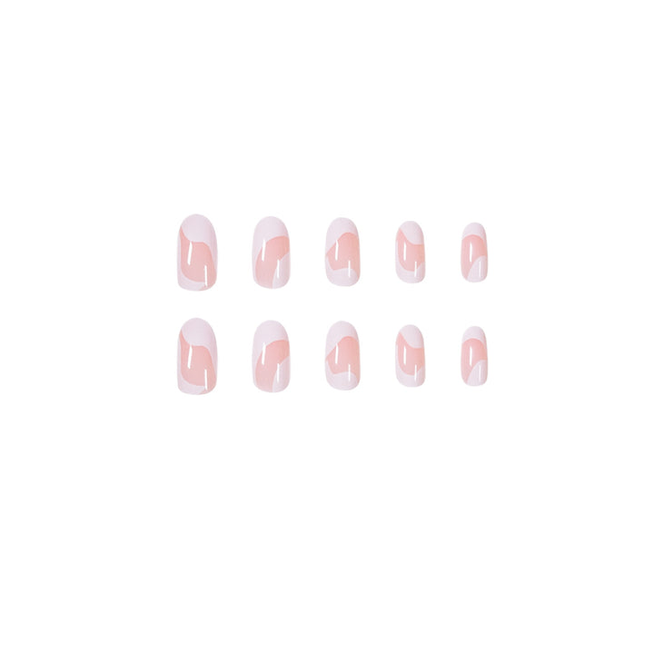 Artistic stiletto nails with elegant color structures Stornfield