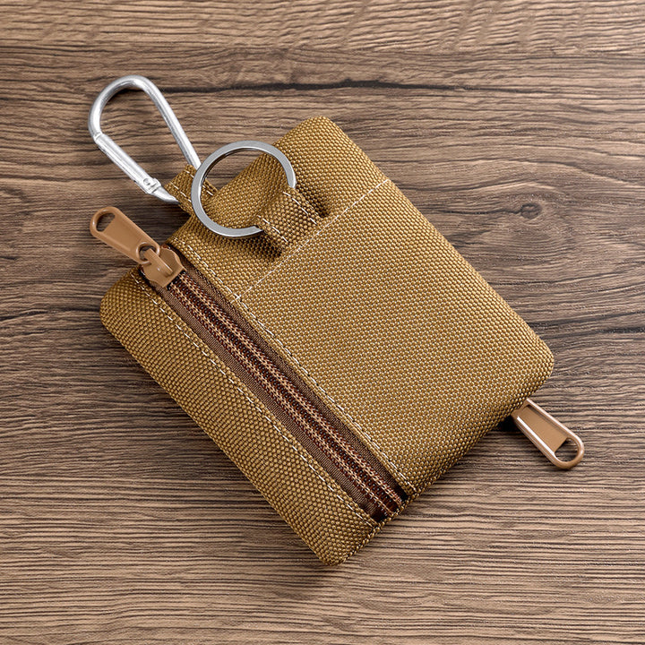 Compact Zippered Cardholder Pouch