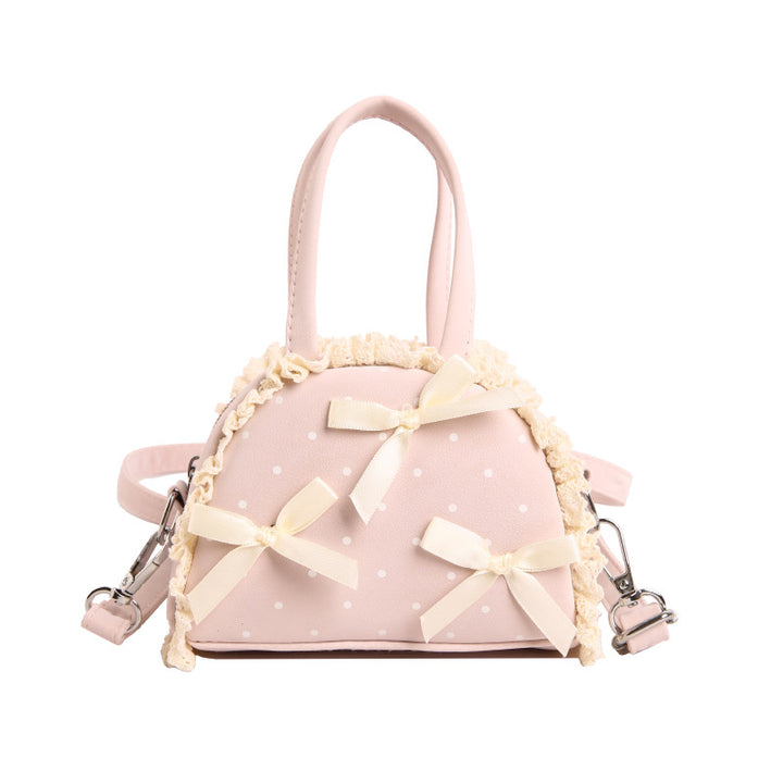 WoCharming Bow-Embellished Everyday Handbag Stornfield